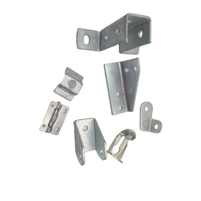 Fabrication Sheet Metal Stamping Parts Hot Dip Galvanized Seismic Resistance Bracket
