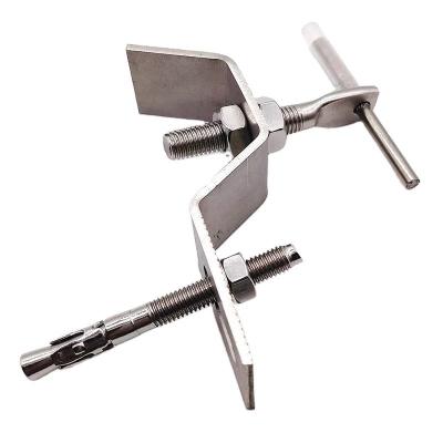  L Brackets Stainless Steel SS304 Stone Wall Support System Stone Cladding Fixing Bracket